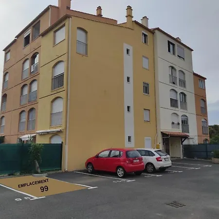 Apt 4 Couchages Proche Plage Dans Residence Agde Exterior foto
